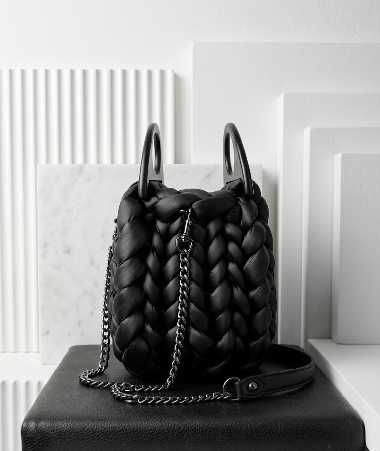 ##L'Ébène Prestige | Sac à main artisanal luxe | Kaffè Latte##